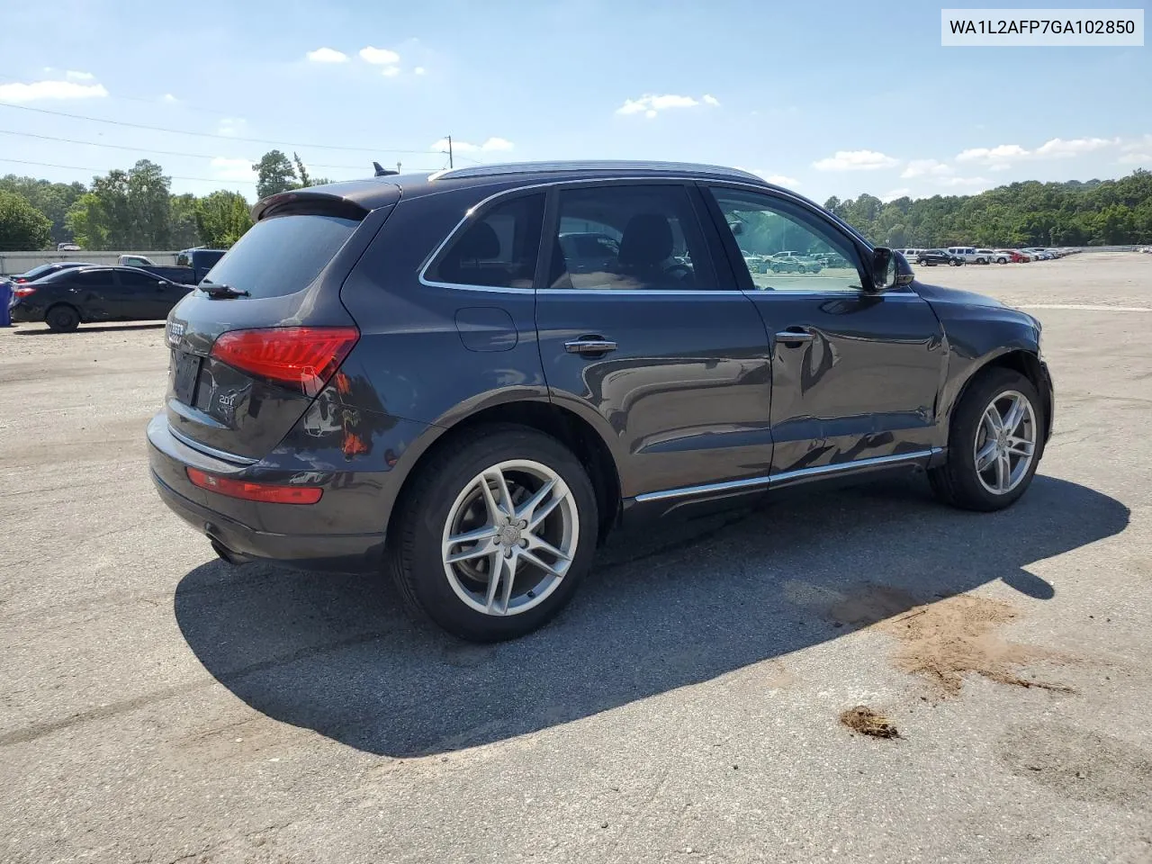 2016 Audi Q5 Premium Plus VIN: WA1L2AFP7GA102850 Lot: 59017234