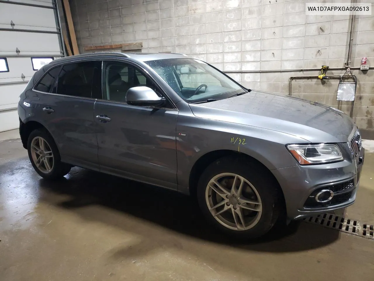 2016 Audi Q5 Premium Plus S-Line VIN: WA1D7AFPXGA092613 Lot: 60767944