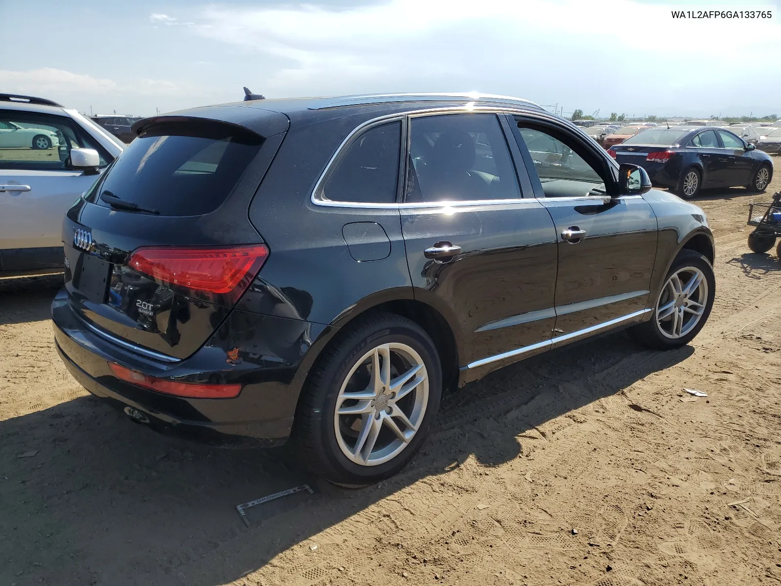 2016 Audi Q5 Premium Plus VIN: WA1L2AFP6GA133765 Lot: 61926134