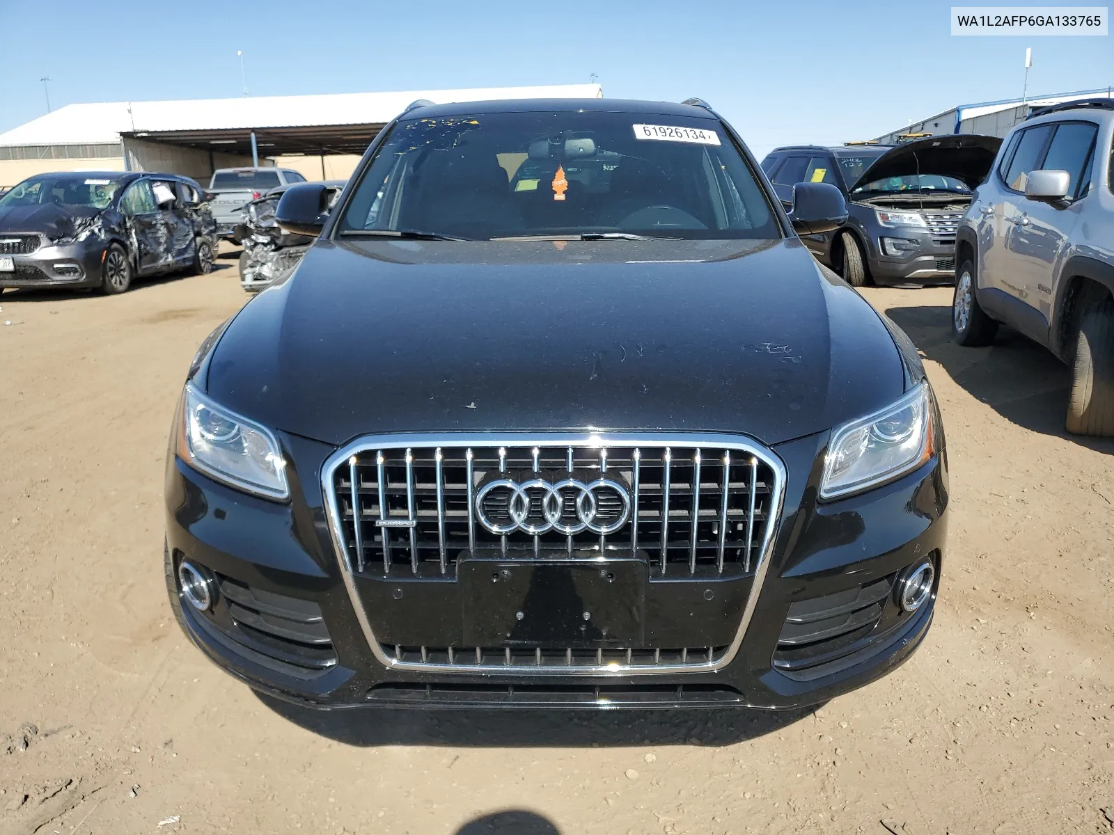 2016 Audi Q5 Premium Plus VIN: WA1L2AFP6GA133765 Lot: 61926134