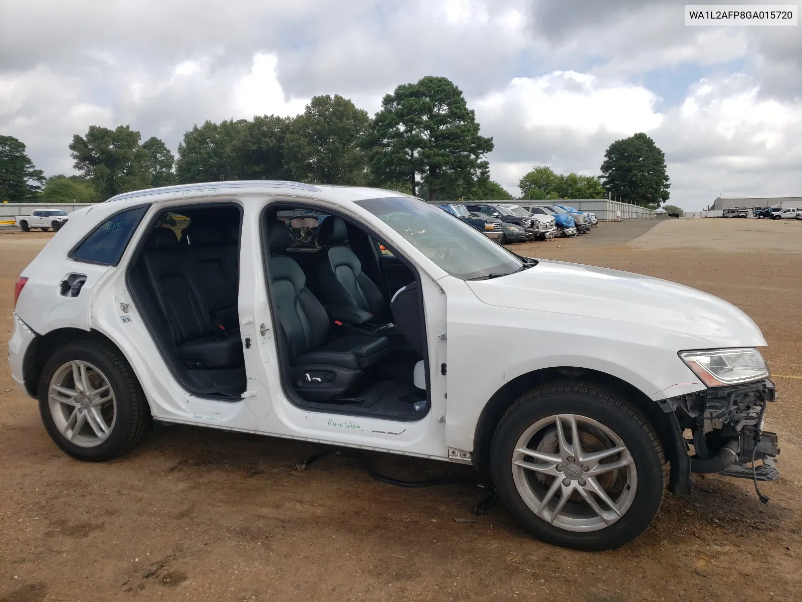 2016 Audi Q5 Premium Plus VIN: WA1L2AFP8GA015720 Lot: 64758324