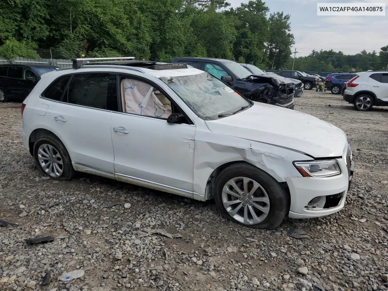 2016 Audi Q5 Premium VIN: WA1C2AFP4GA140875 Lot: 65232344