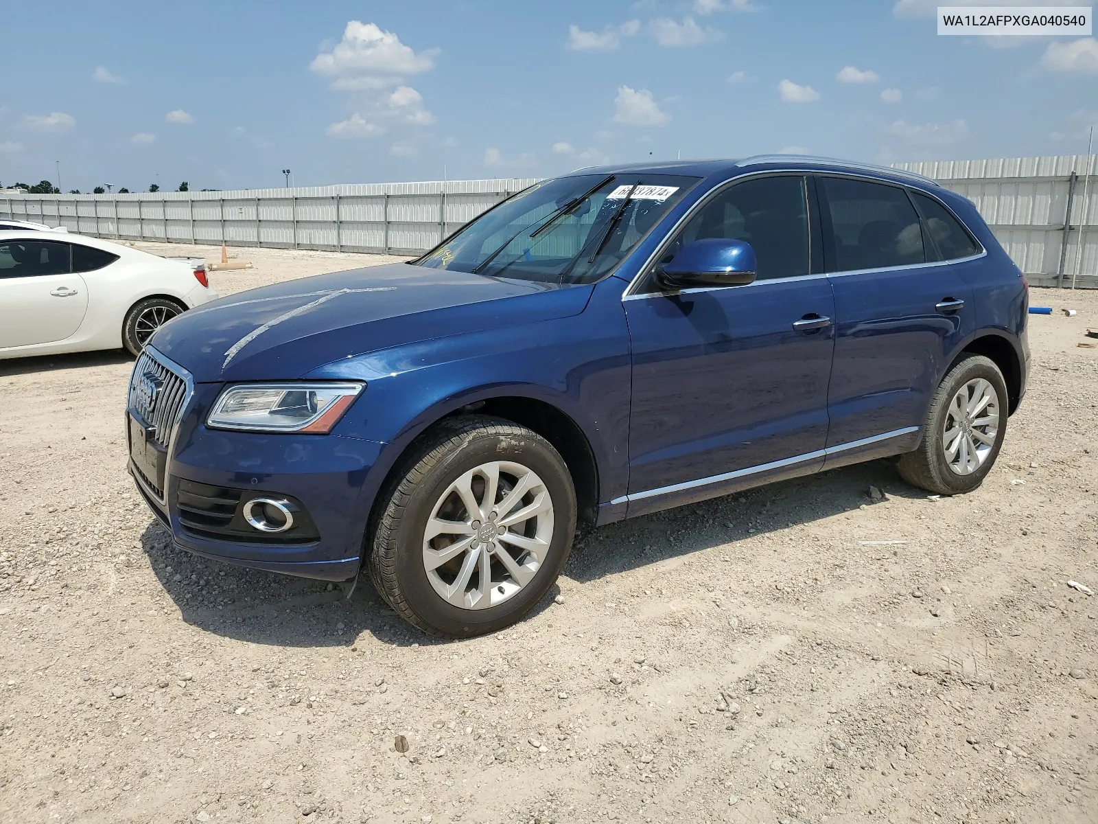 2016 Audi Q5 Premium Plus VIN: WA1L2AFPXGA040540 Lot: 66037874