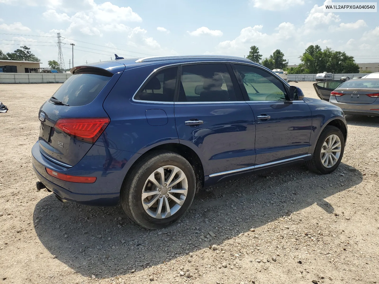 2016 Audi Q5 Premium Plus VIN: WA1L2AFPXGA040540 Lot: 66037874