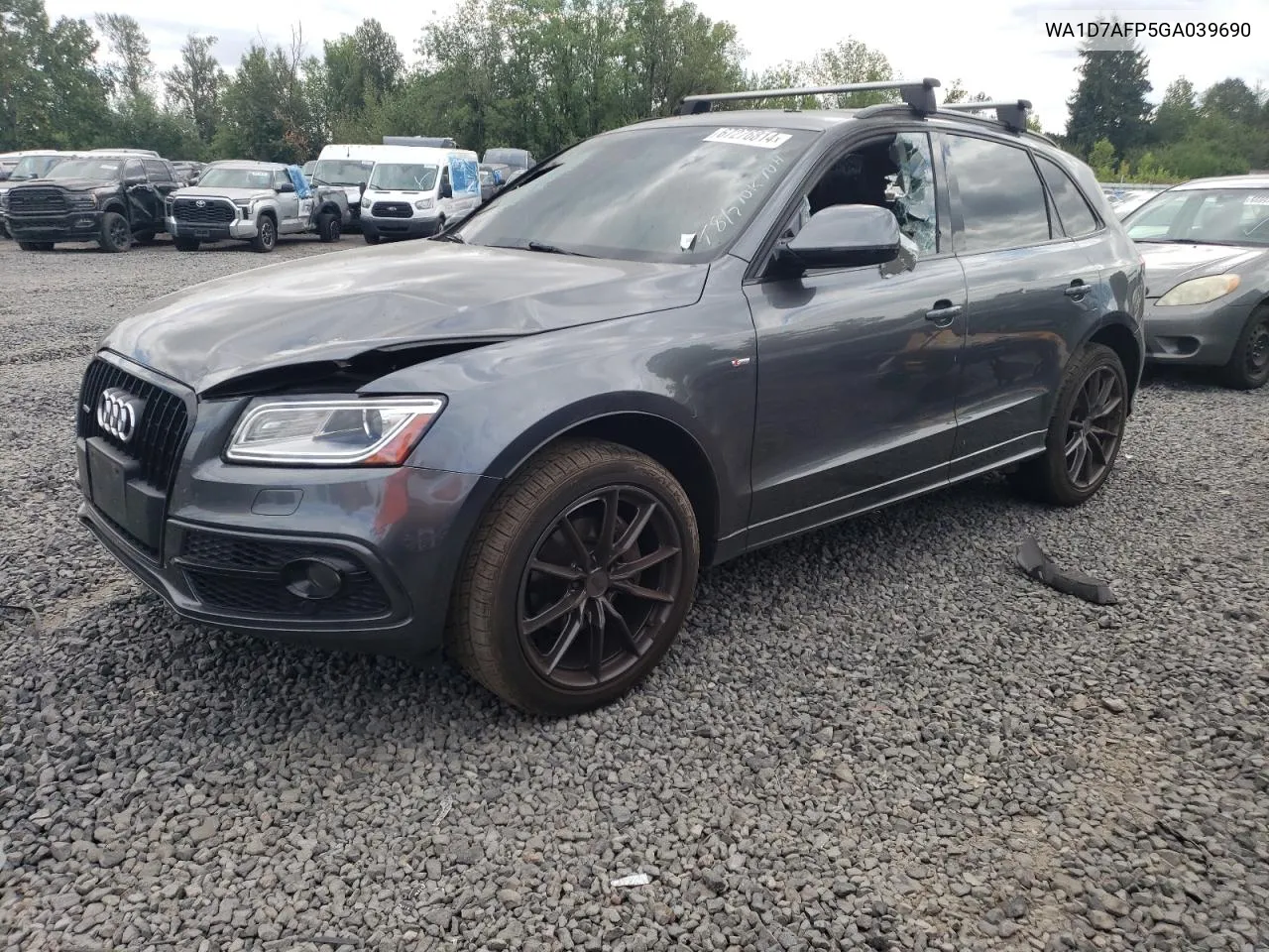 2016 Audi Q5 Premium Plus S-Line VIN: WA1D7AFP5GA039690 Lot: 67276814