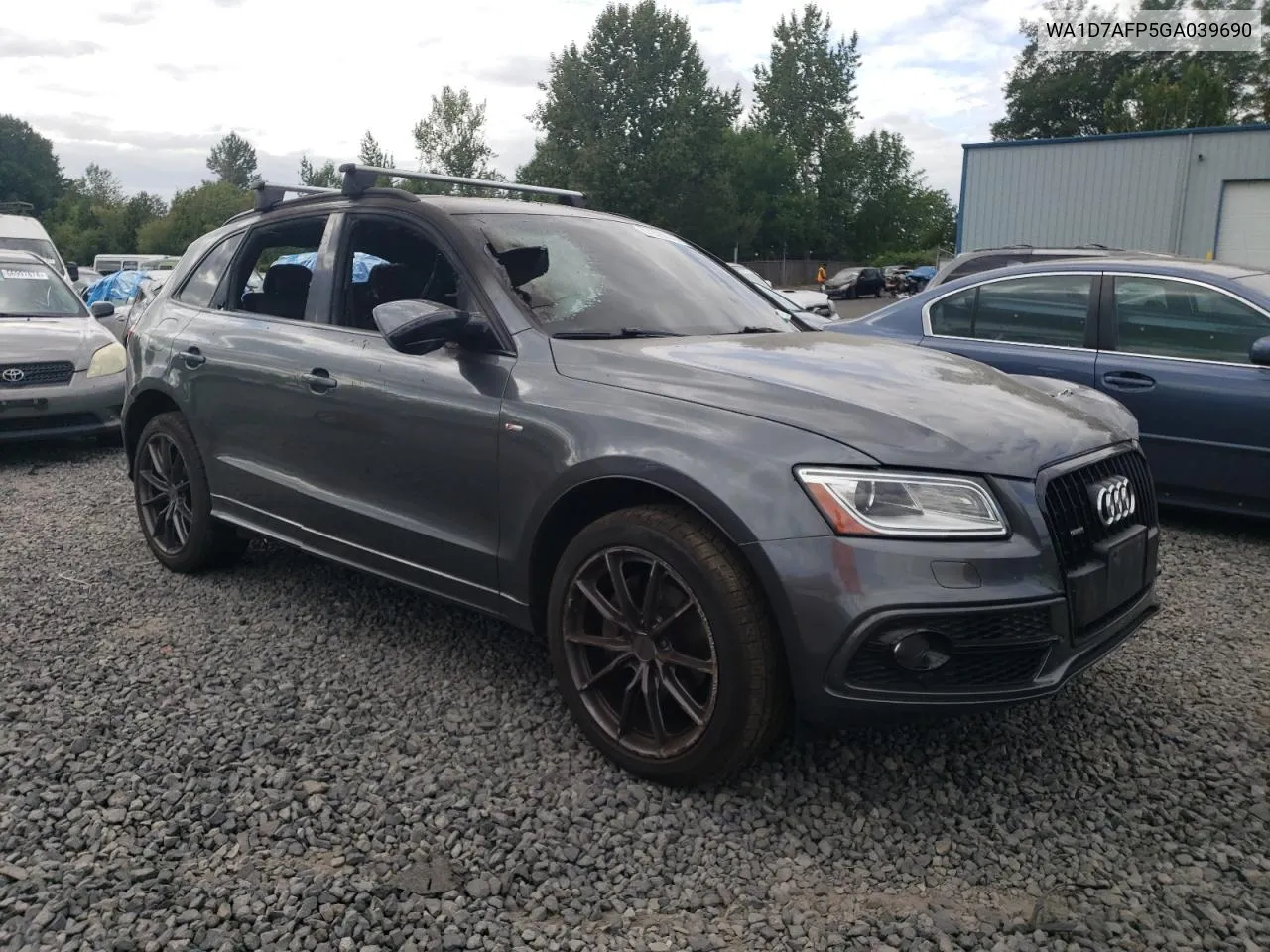 2016 Audi Q5 Premium Plus S-Line VIN: WA1D7AFP5GA039690 Lot: 67276814