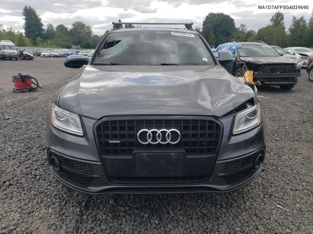 2016 Audi Q5 Premium Plus S-Line VIN: WA1D7AFP5GA039690 Lot: 67276814