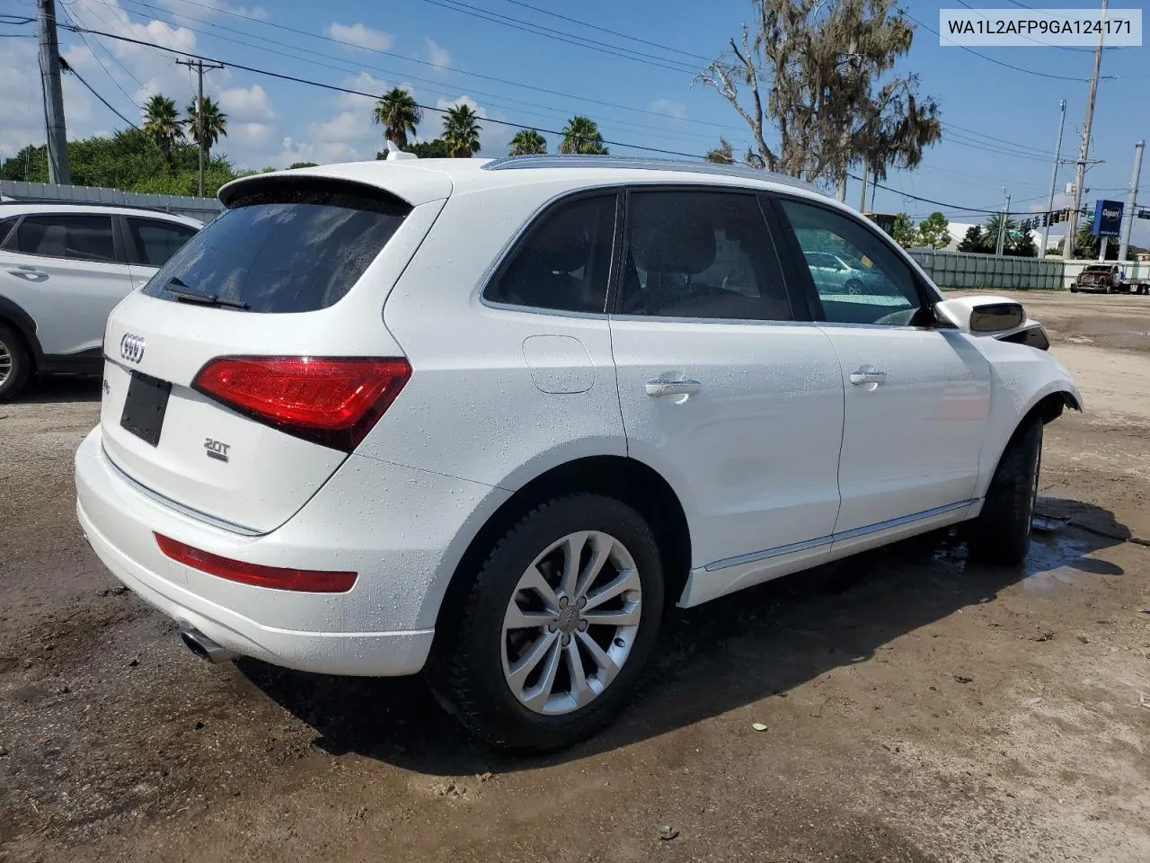 2016 Audi Q5 Premium Plus VIN: WA1L2AFP9GA124171 Lot: 67282264