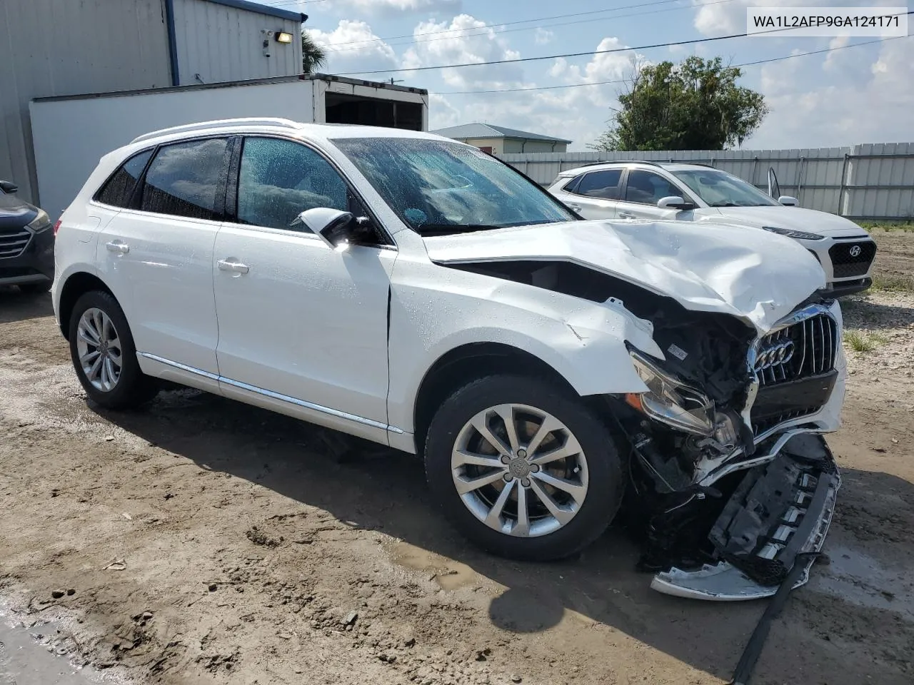 2016 Audi Q5 Premium Plus VIN: WA1L2AFP9GA124171 Lot: 67282264