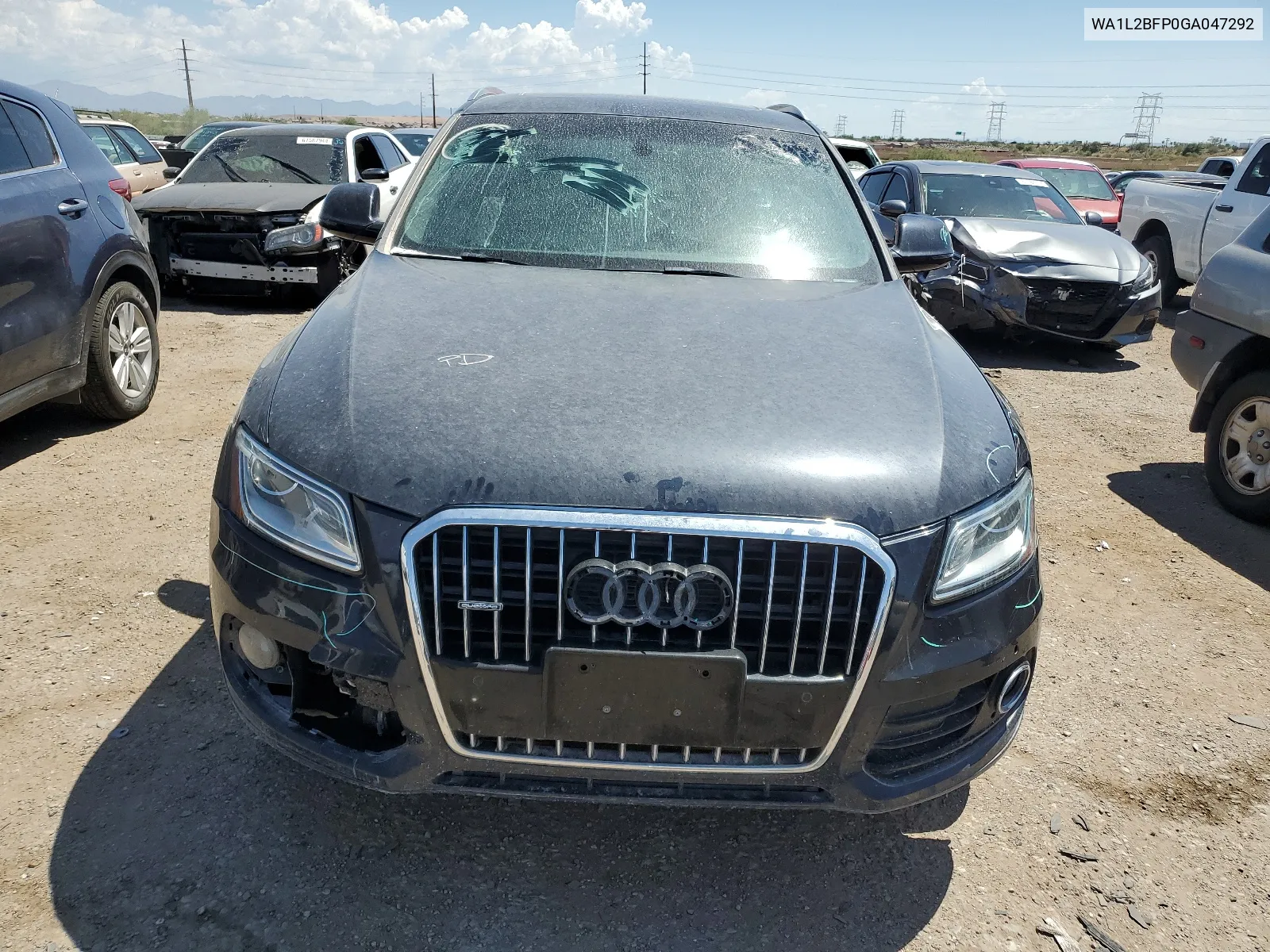 2016 Audi Q5 Premium Plus VIN: WA1L2BFP0GA047292 Lot: 67975874