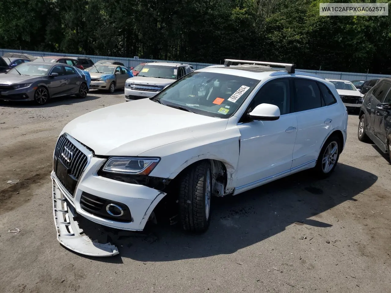 2016 Audi Q5 Premium VIN: WA1C2AFPXGA062571 Lot: 68118424