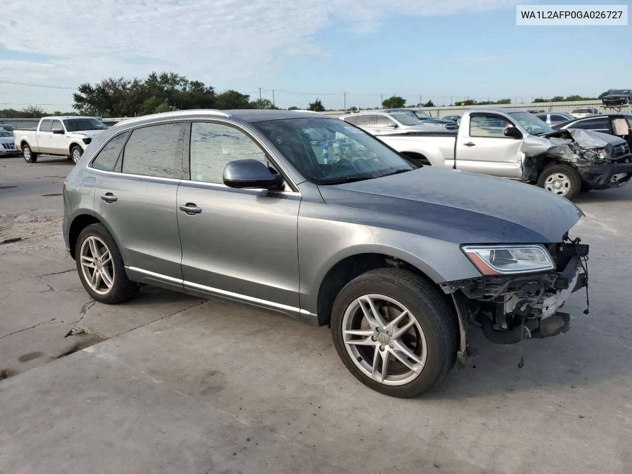 2016 Audi Q5 Premium Plus VIN: WA1L2AFP0GA026727 Lot: 69427874