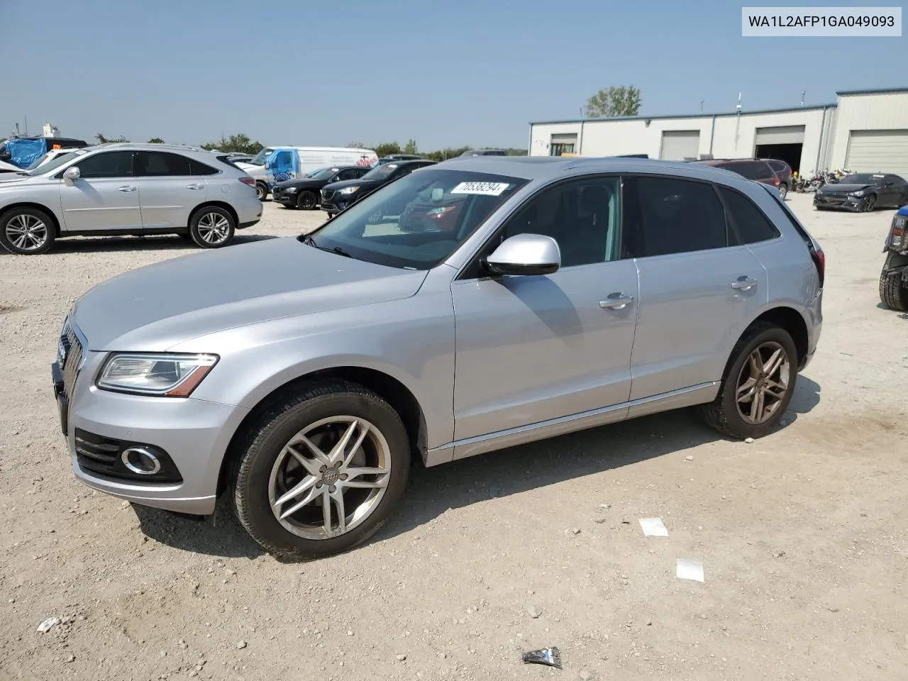 2016 Audi Q5 Premium Plus VIN: WA1L2AFP1GA049093 Lot: 70538294