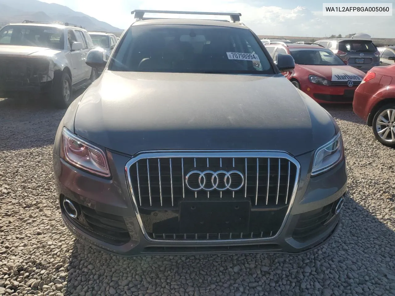 2016 Audi Q5 Premium Plus VIN: WA1L2AFP8GA005060 Lot: 70798994