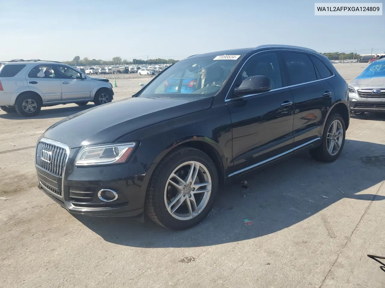 2016 Audi Q5 Premium Plus VIN: WA1L2AFPXGA124809 Lot: 70998834