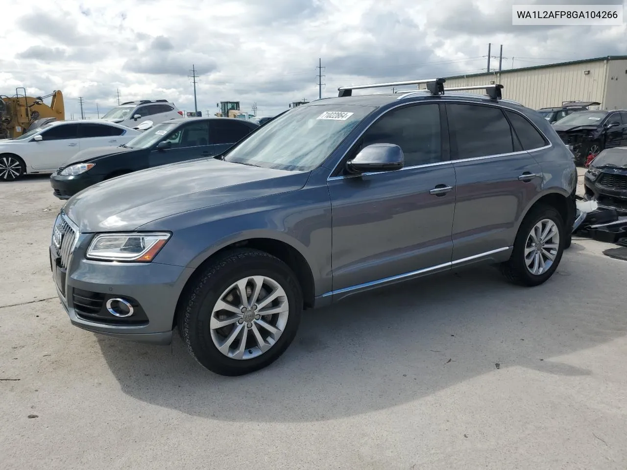 2016 Audi Q5 Premium Plus VIN: WA1L2AFP8GA104266 Lot: 71022864