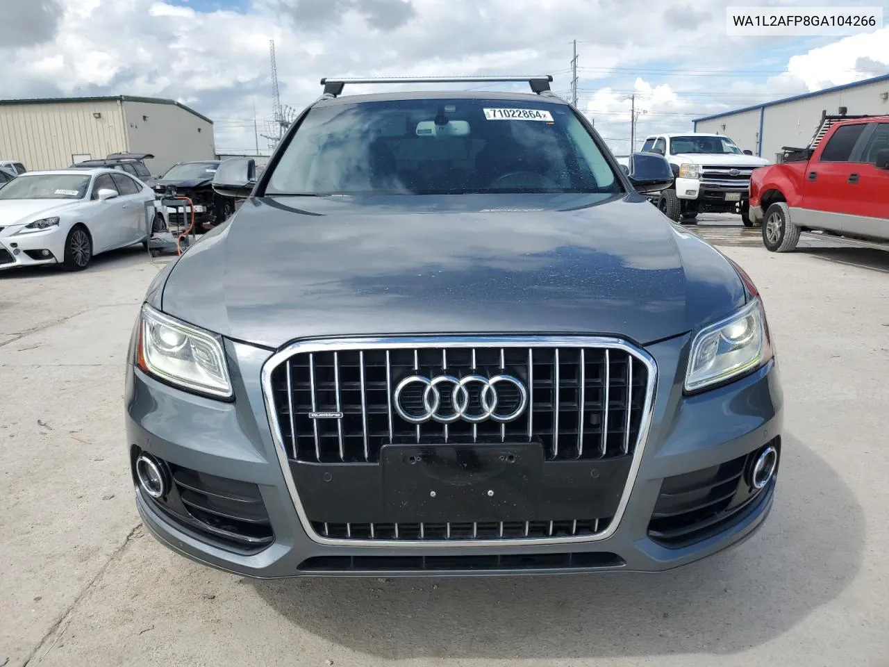 2016 Audi Q5 Premium Plus VIN: WA1L2AFP8GA104266 Lot: 71022864