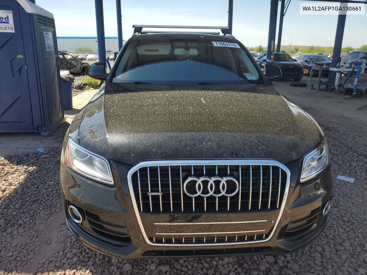 2016 Audi Q5 Premium Plus VIN: WA1L2AFP1GA130661 Lot: 71063774