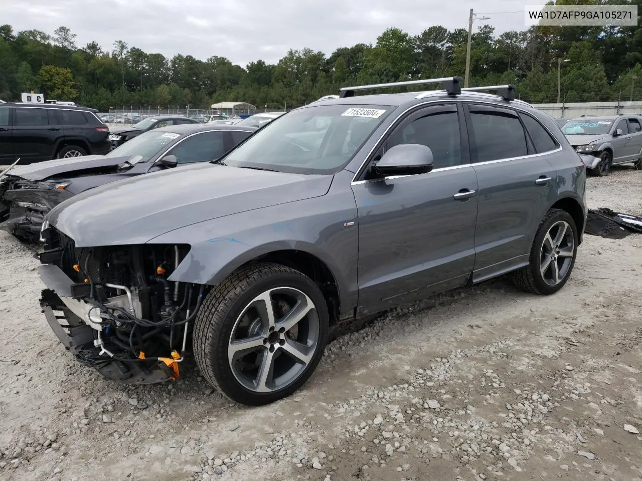 2016 Audi Q5 Premium Plus S-Line VIN: WA1D7AFP9GA105271 Lot: 71523504