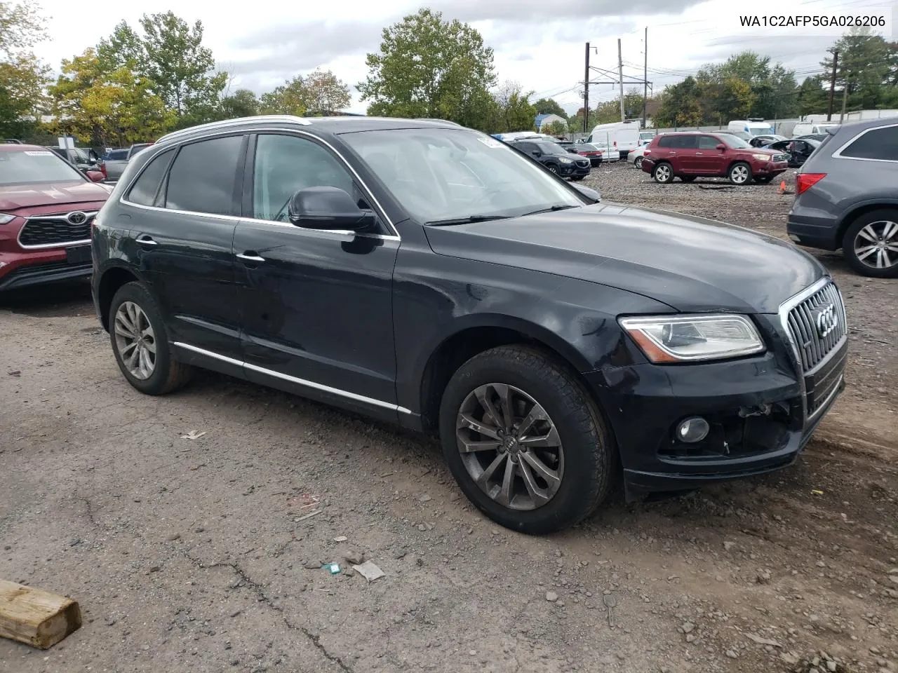 2016 Audi Q5 Premium VIN: WA1C2AFP5GA026206 Lot: 72710344