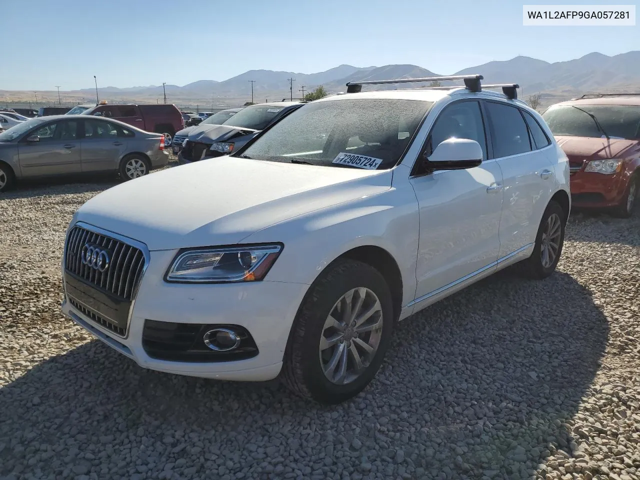 2016 Audi Q5 Premium Plus VIN: WA1L2AFP9GA057281 Lot: 72905724