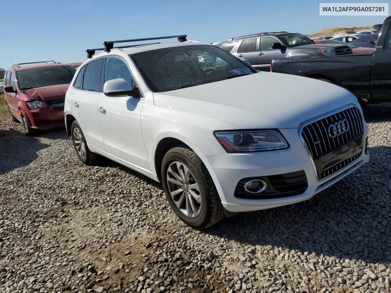 2016 Audi Q5 Premium Plus VIN: WA1L2AFP9GA057281 Lot: 72905724