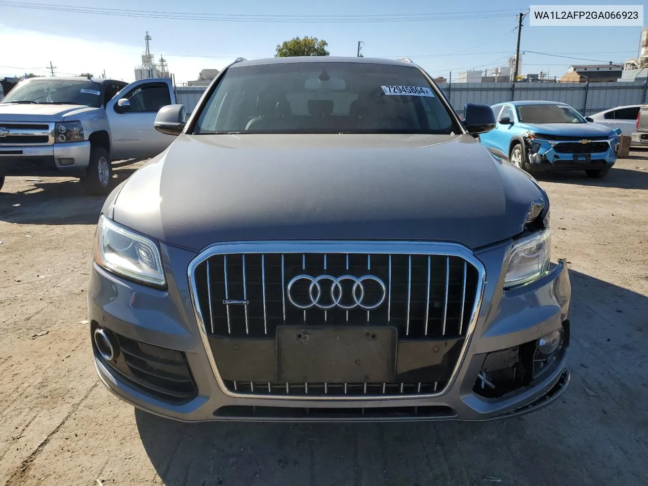 2016 Audi Q5 Premium Plus VIN: WA1L2AFP2GA066923 Lot: 72945864