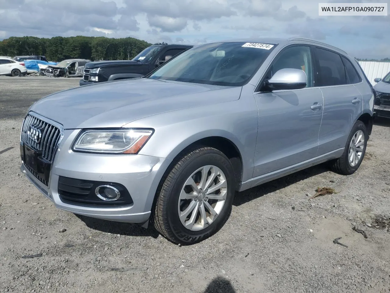 2016 Audi Q5 Premium Plus VIN: WA1L2AFP1GA090727 Lot: 73427574