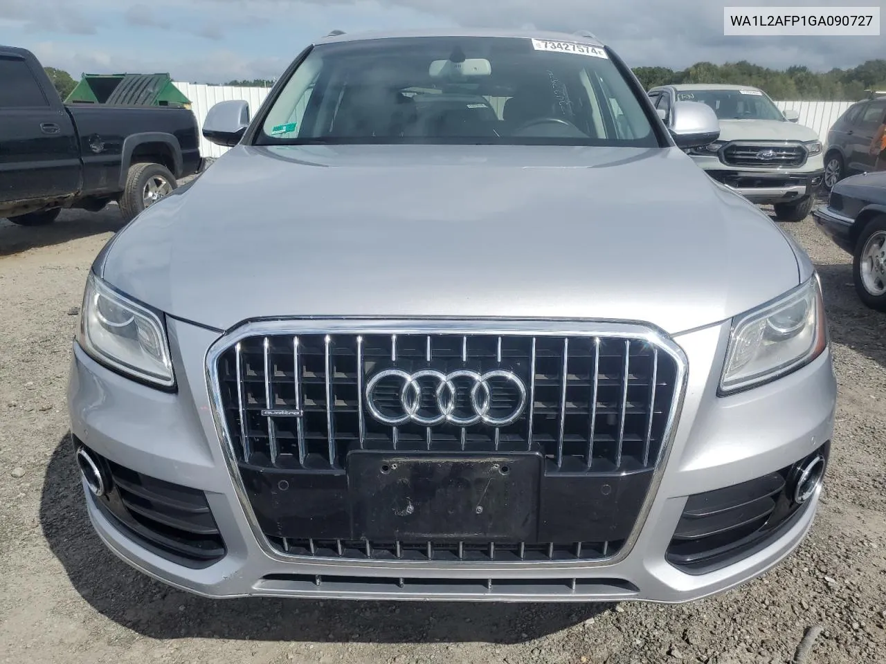 2016 Audi Q5 Premium Plus VIN: WA1L2AFP1GA090727 Lot: 73427574