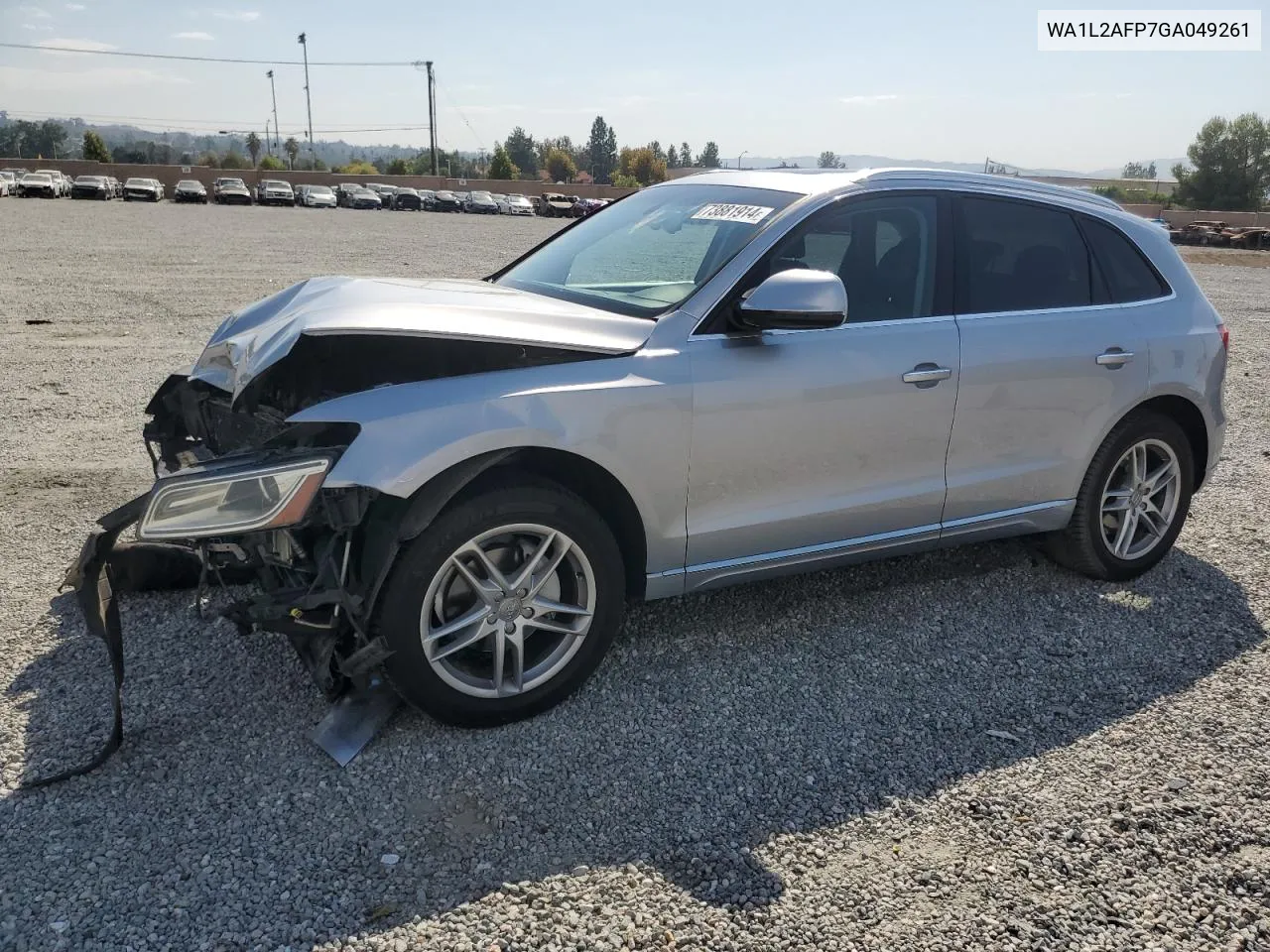 2016 Audi Q5 Premium Plus VIN: WA1L2AFP7GA049261 Lot: 73881914