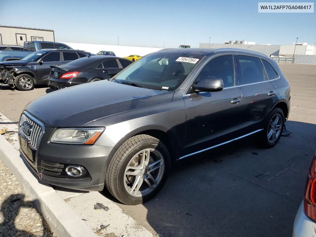 2016 Audi Q5 Premium Plus VIN: WA1L2AFP7GA048417 Lot: 74547264