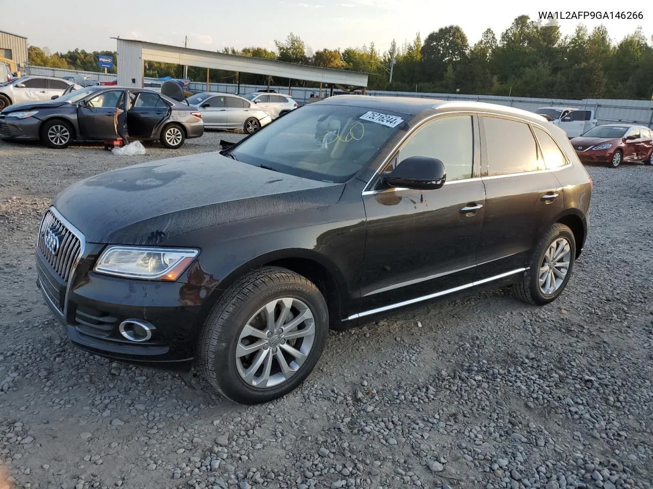 2016 Audi Q5 Premium Plus VIN: WA1L2AFP9GA146266 Lot: 75216244