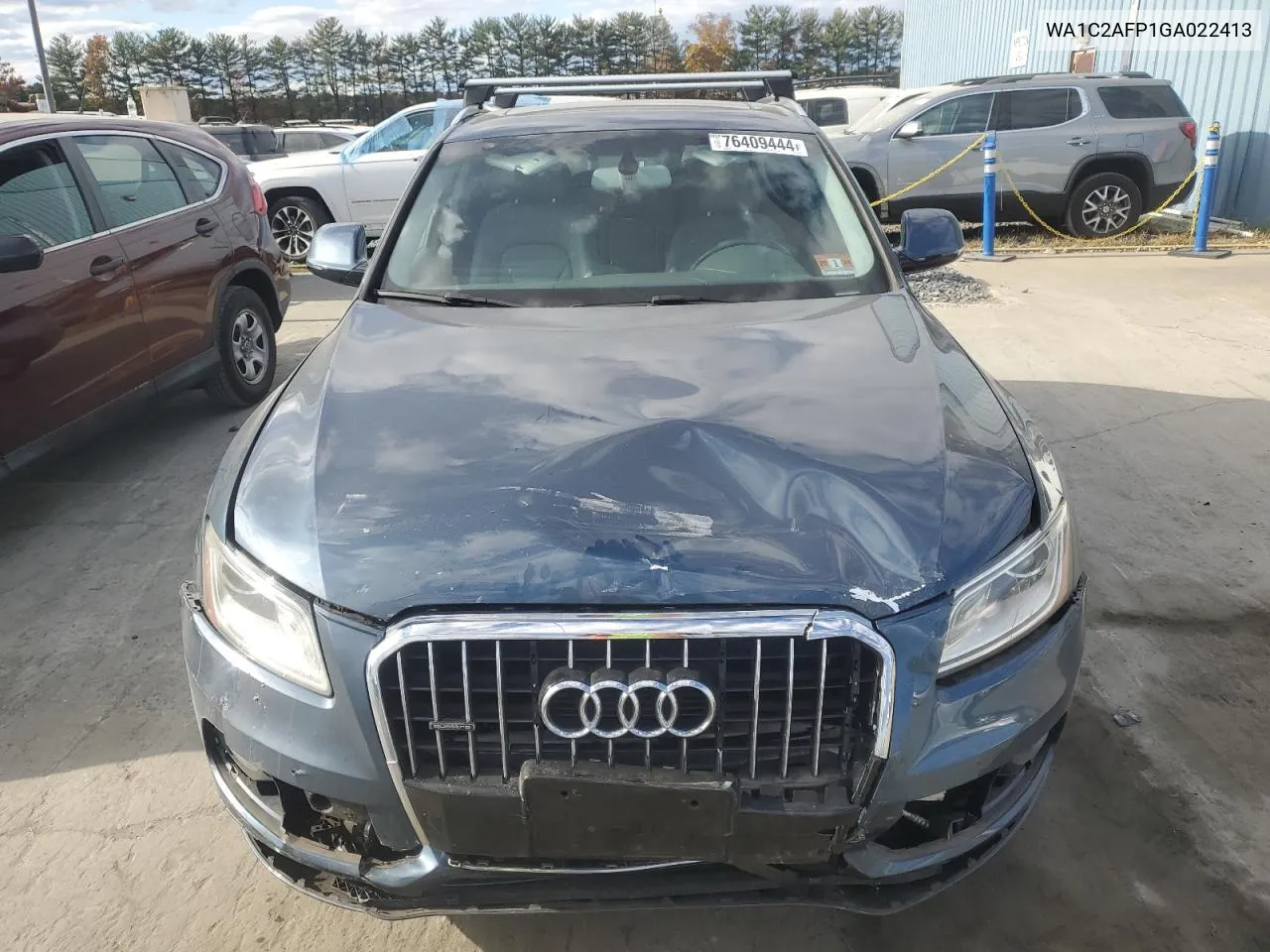 2016 Audi Q5 Premium VIN: WA1C2AFP1GA022413 Lot: 76409444