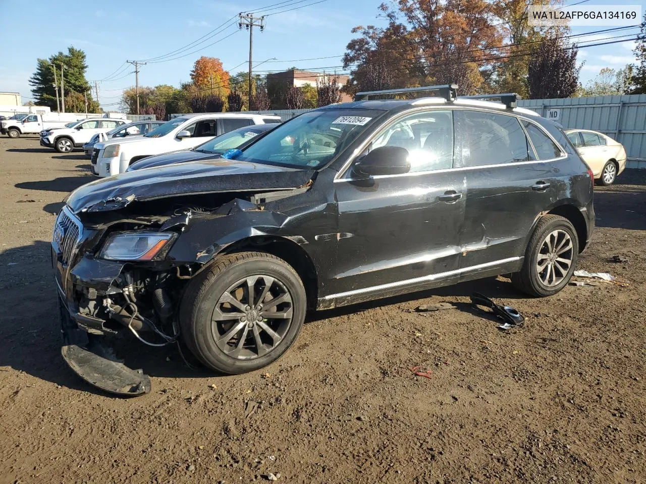 2016 Audi Q5 Premium Plus VIN: WA1L2AFP6GA134169 Lot: 76912094