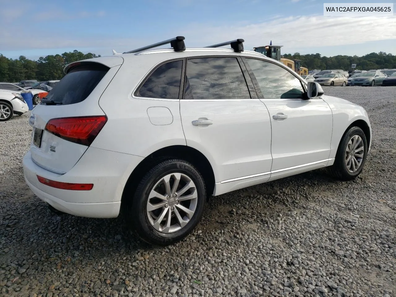 2016 Audi Q5 Premium VIN: WA1C2AFPXGA045625 Lot: 77095514