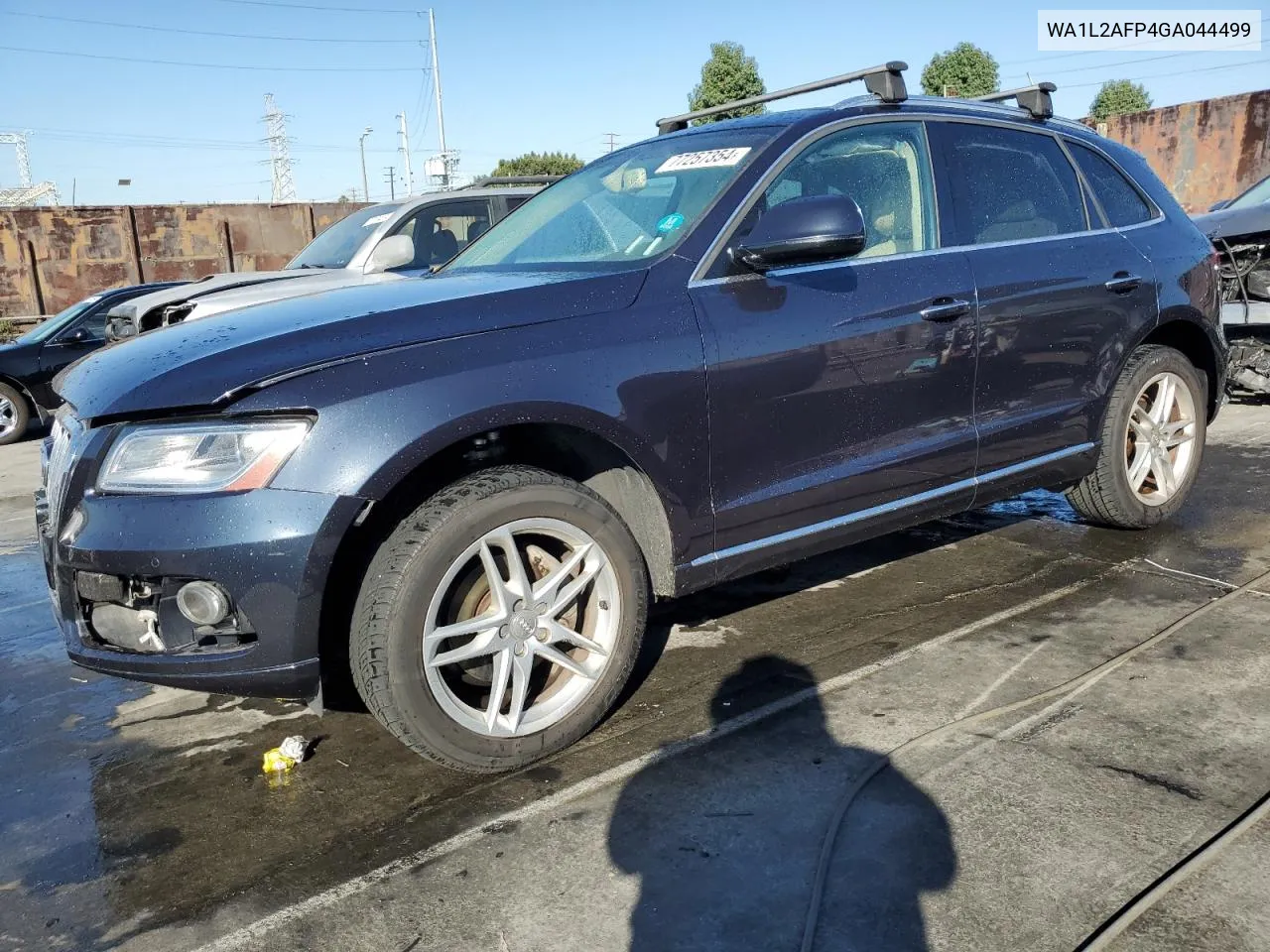 2016 Audi Q5 Premium Plus VIN: WA1L2AFP4GA044499 Lot: 77257354