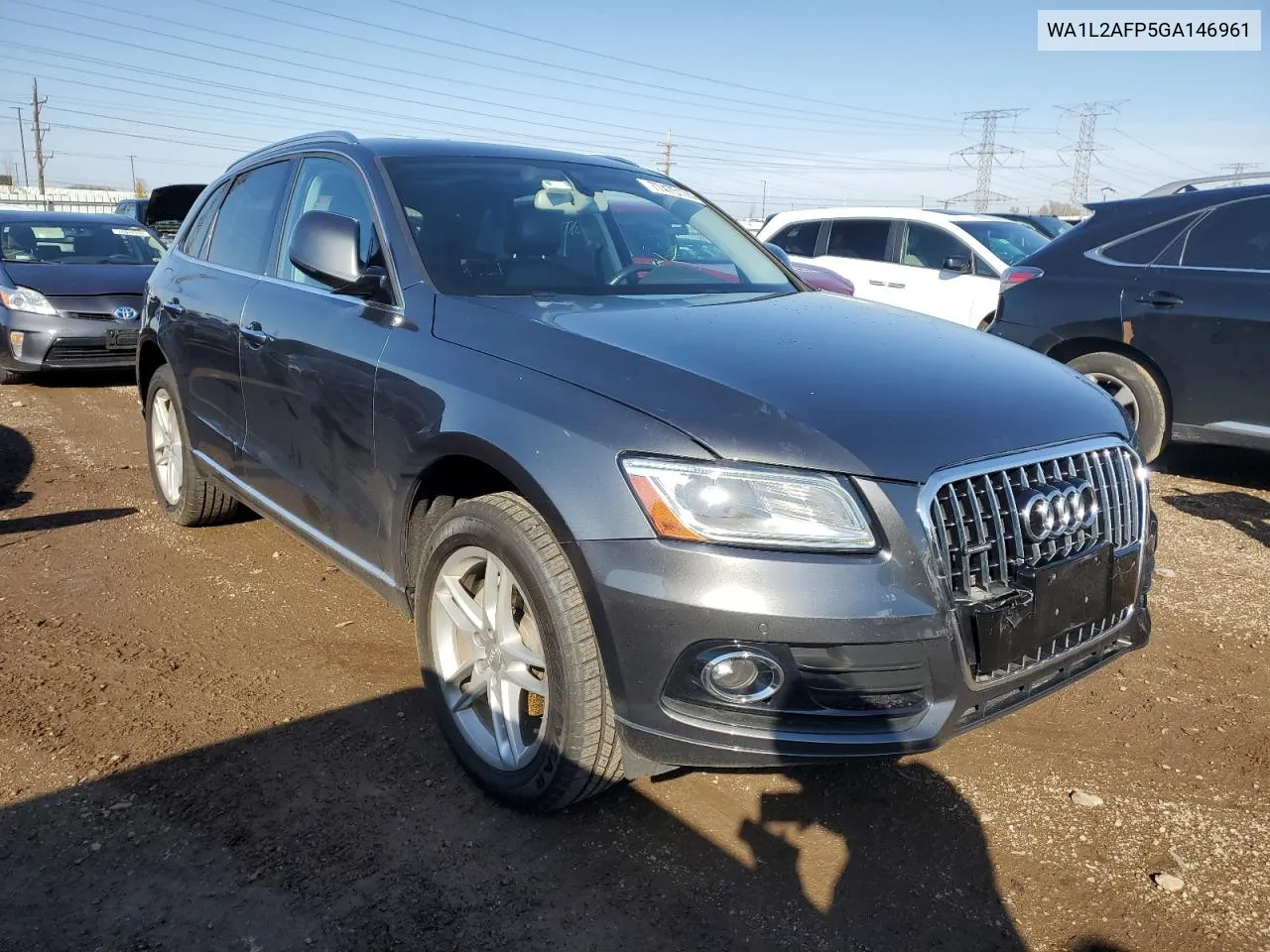 2016 Audi Q5 Premium Plus VIN: WA1L2AFP5GA146961 Lot: 77475174