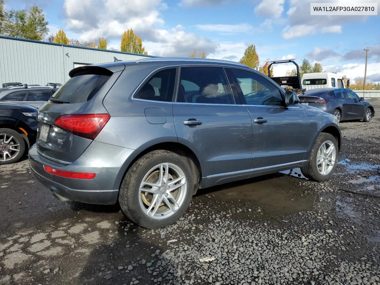 2016 Audi Q5 Premium Plus VIN: WA1L2AFP3GA027810 Lot: 77903874