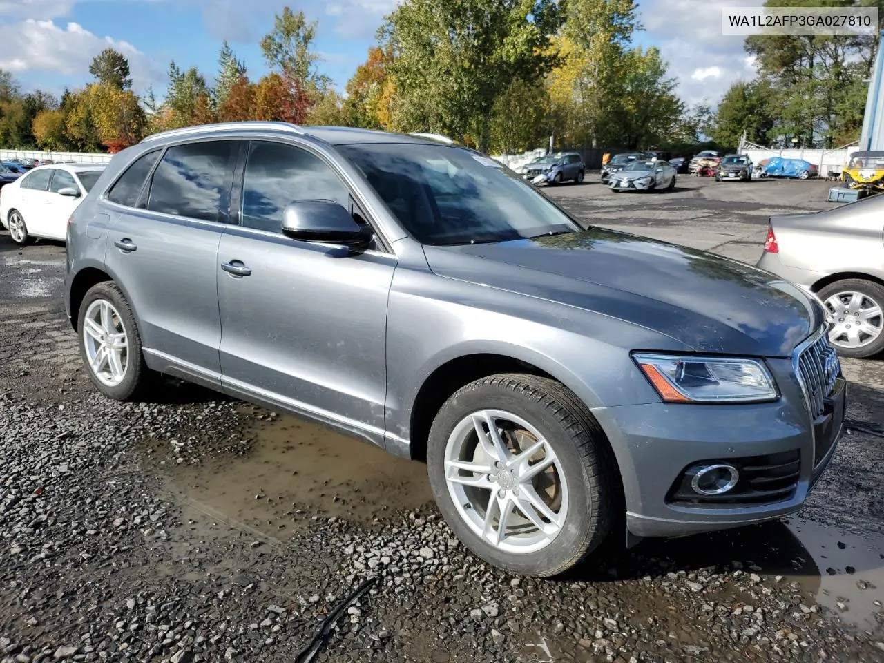 2016 Audi Q5 Premium Plus VIN: WA1L2AFP3GA027810 Lot: 77903874