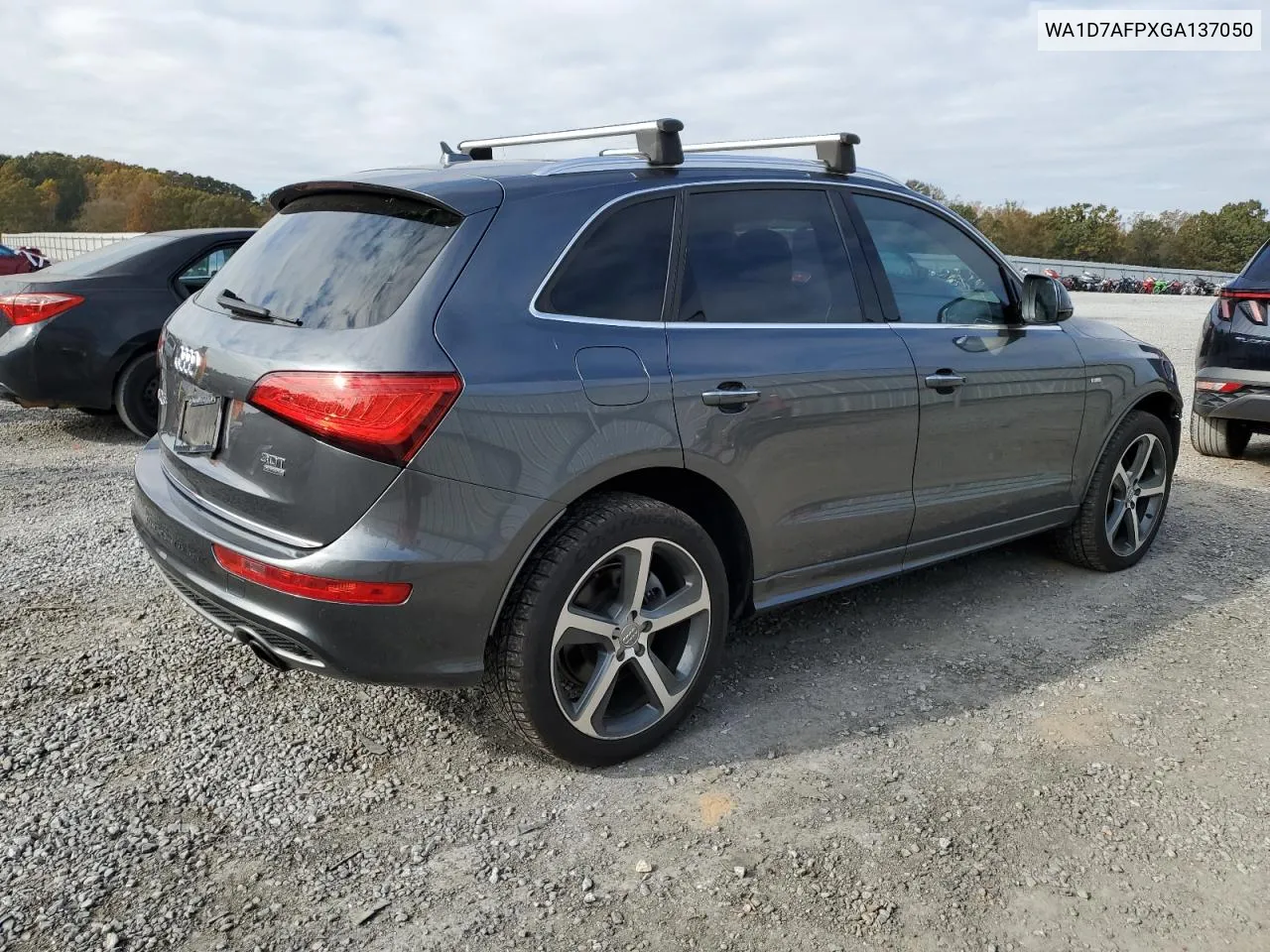 2016 Audi Q5 Premium Plus S-Line VIN: WA1D7AFPXGA137050 Lot: 77967644