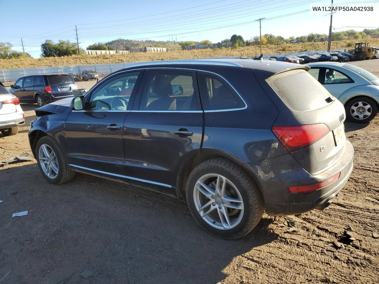 2016 Audi Q5 Premium Plus VIN: WA1L2AFP5GA042938 Lot: 78029484