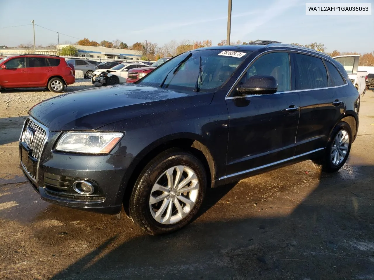 2016 Audi Q5 Premium Plus VIN: WA1L2AFP1GA036053 Lot: 78382824