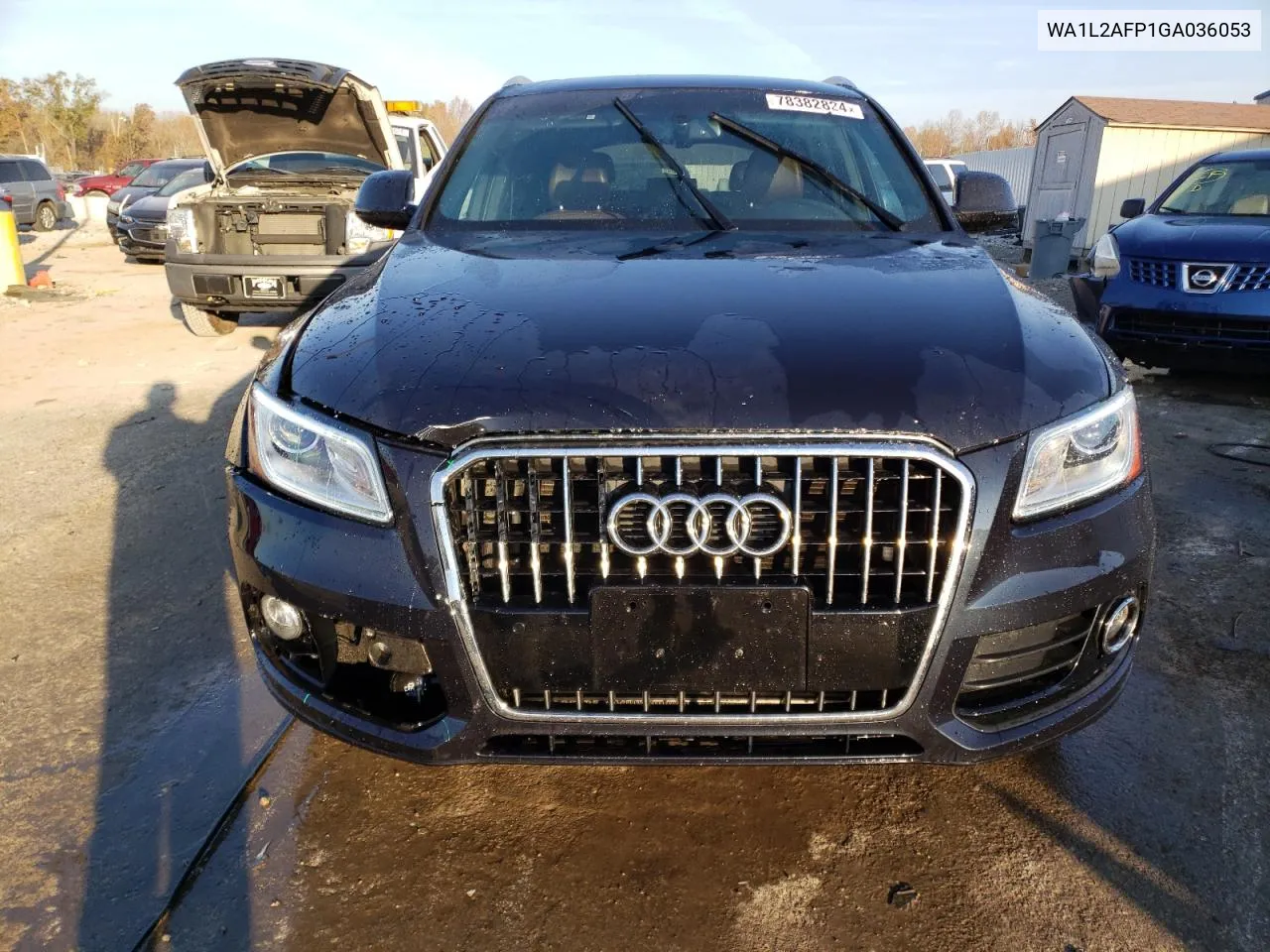 2016 Audi Q5 Premium Plus VIN: WA1L2AFP1GA036053 Lot: 78382824