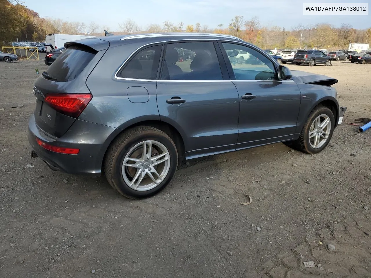 2016 Audi Q5 Premium Plus S-Line VIN: WA1D7AFP7GA138012 Lot: 78557634