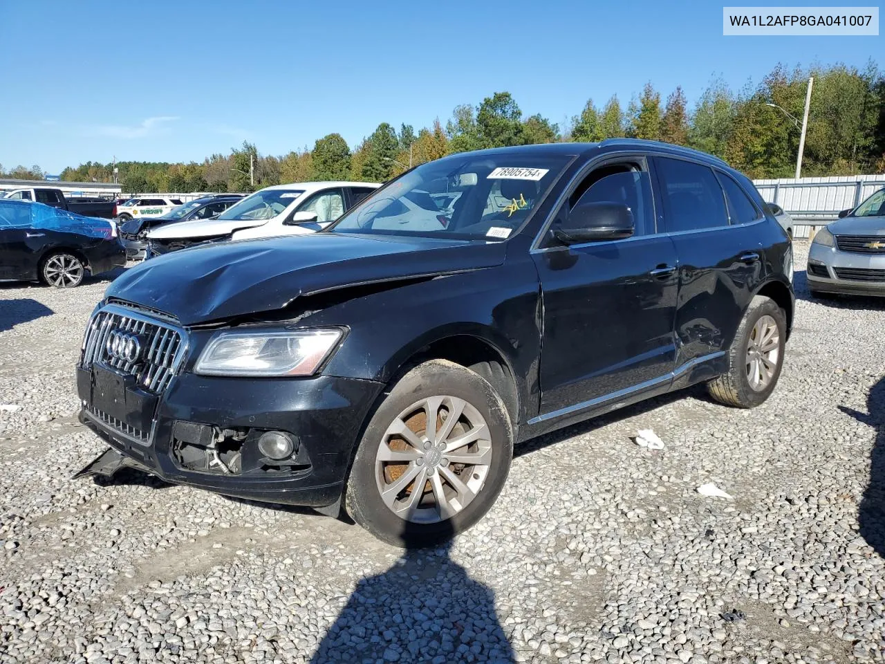 2016 Audi Q5 Premium Plus VIN: WA1L2AFP8GA041007 Lot: 78905754