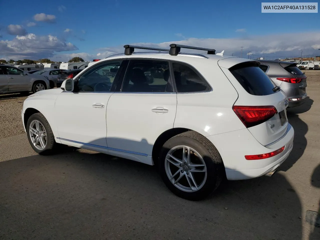 2016 Audi Q5 Premium VIN: WA1C2AFP4GA131528 Lot: 78912144