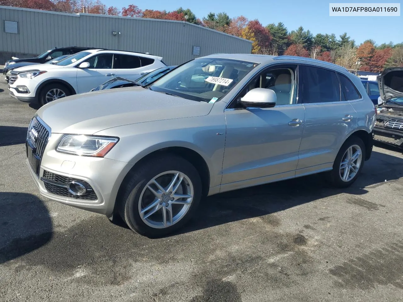 2016 Audi Q5 Premium Plus S-Line VIN: WA1D7AFP8GA011690 Lot: 78987214