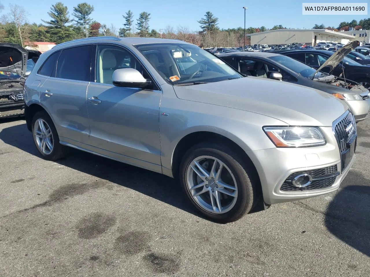 2016 Audi Q5 Premium Plus S-Line VIN: WA1D7AFP8GA011690 Lot: 78987214