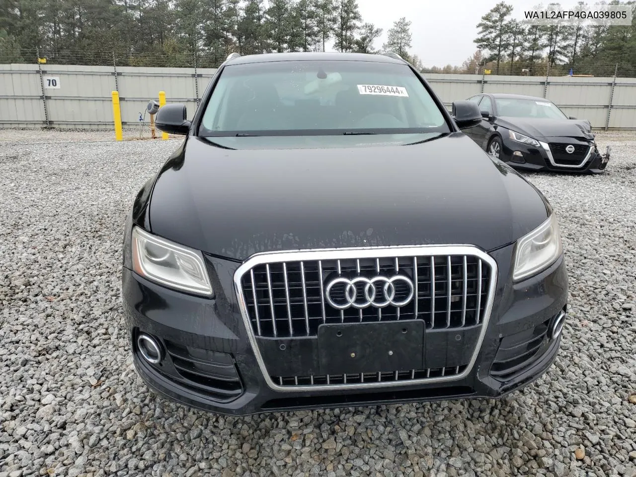 2016 Audi Q5 Premium Plus VIN: WA1L2AFP4GA039805 Lot: 79296444