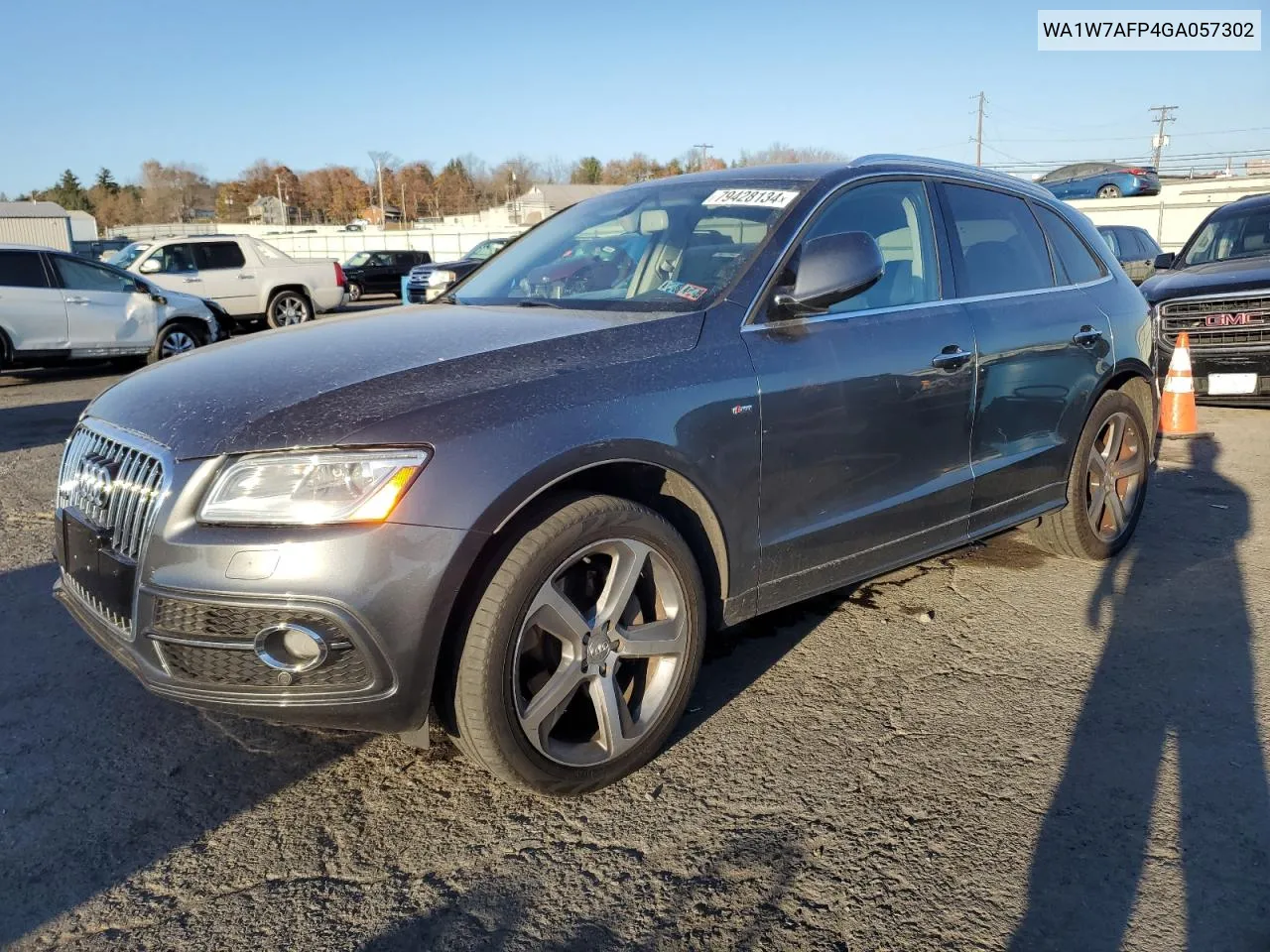 2016 Audi Q5 Prestige S-Line VIN: WA1W7AFP4GA057302 Lot: 79428134